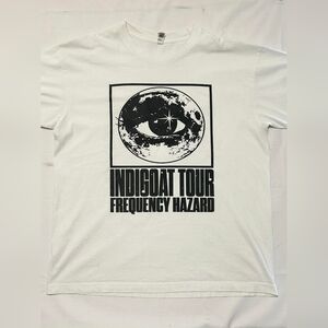 Chris Brown Indigoat 2019 Tour Frequency Hazard Graphic Tee XL 26–30 P2P NWOT